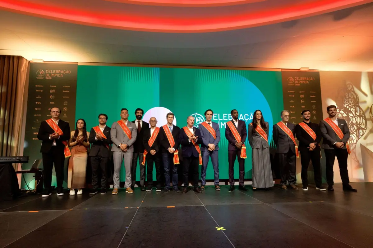 Lisboa/13/11/2025 - Esta noite teve lugar em Lisboa, a Gala do Comité Olímpico de Portugal 2025 no SUD Lisboa Hall em Lisboa.
Fotografia de todos os premiados esta noite na Gala de celebração Olímpica
(Mário Vasa)