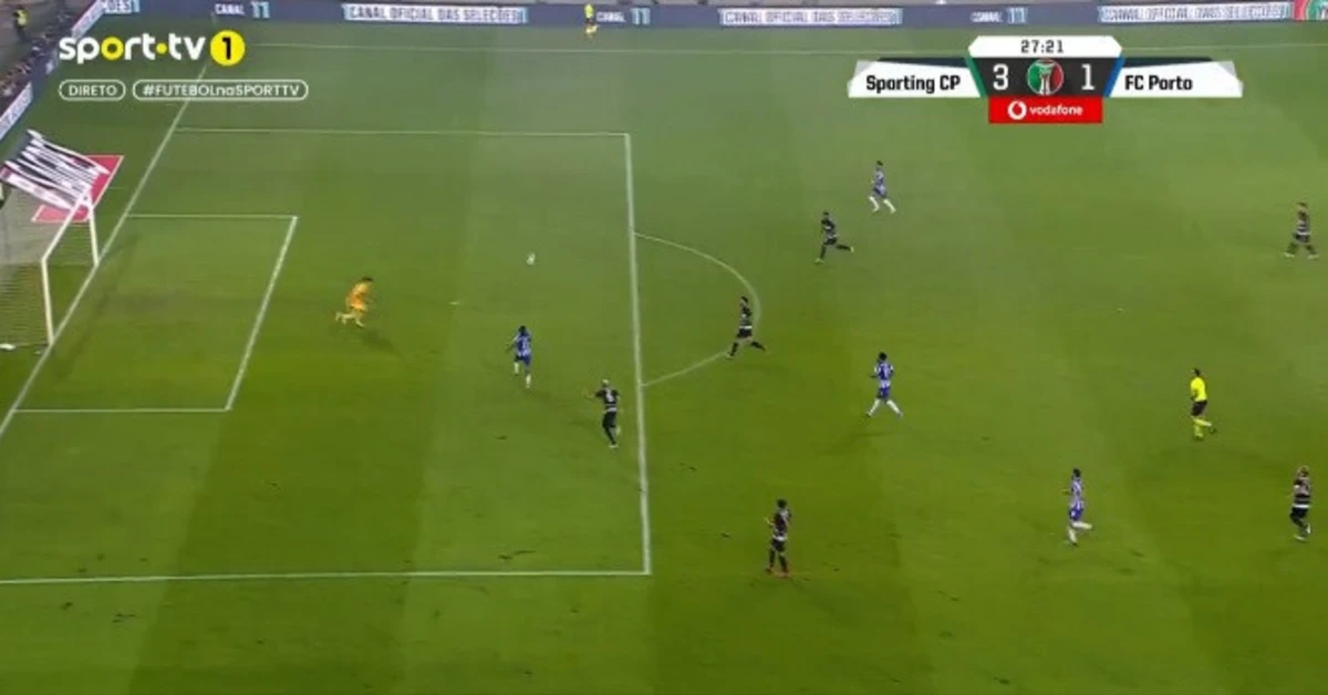 Golo de Galeno (créditos: Sport TV)