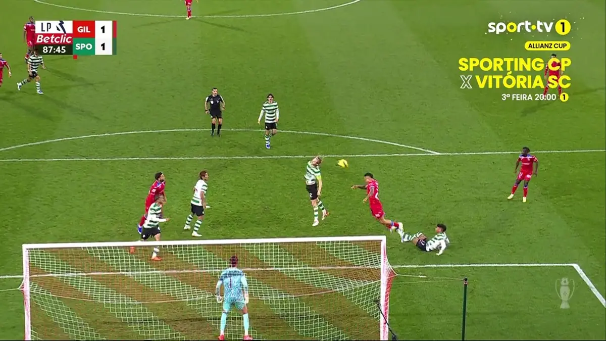 Imagem de contexto do artigo Carlos Eduardo entra e empata o Gil Vicente-Sporting. Ora veja