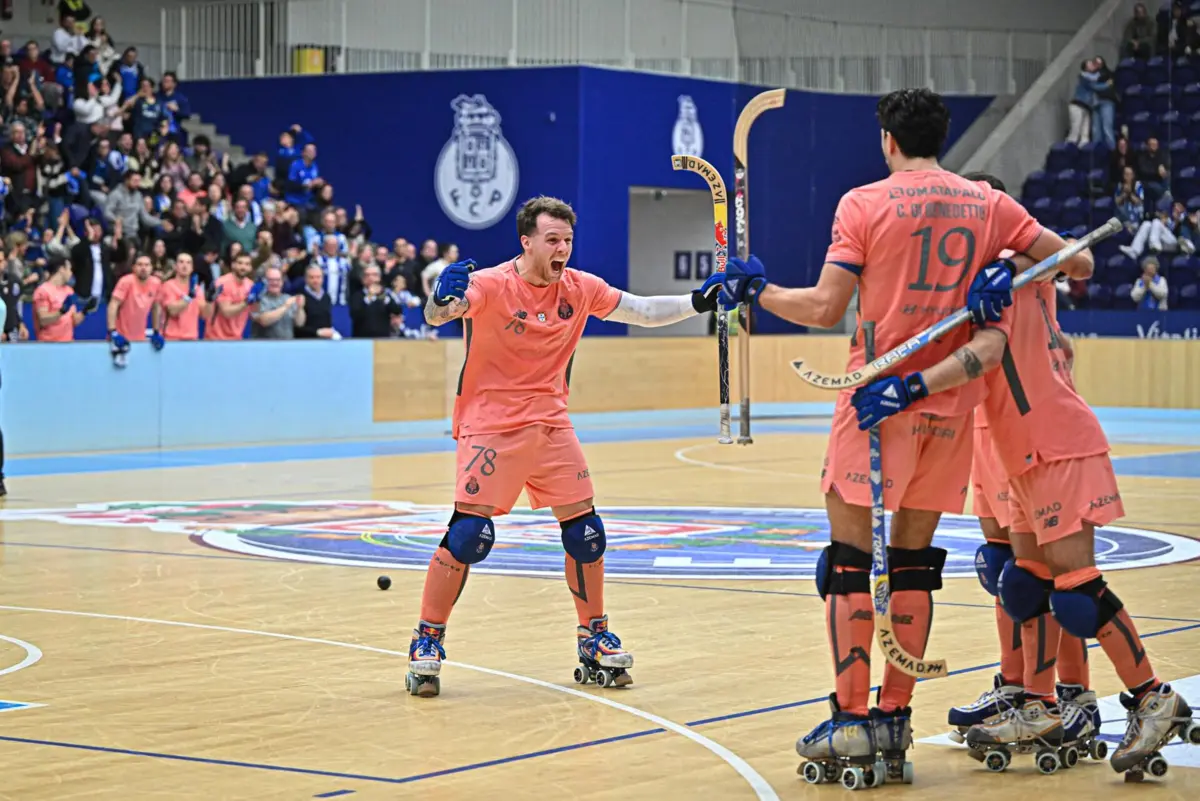 Imagem de contexto do artigo Hóquei em Patins: FC Porto teve outro sabor com uma vitória sofrida