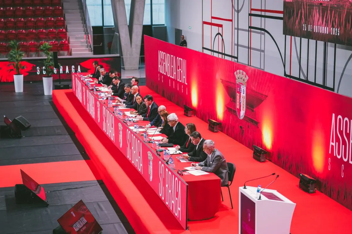 Sócios do Braga aprovaram contas