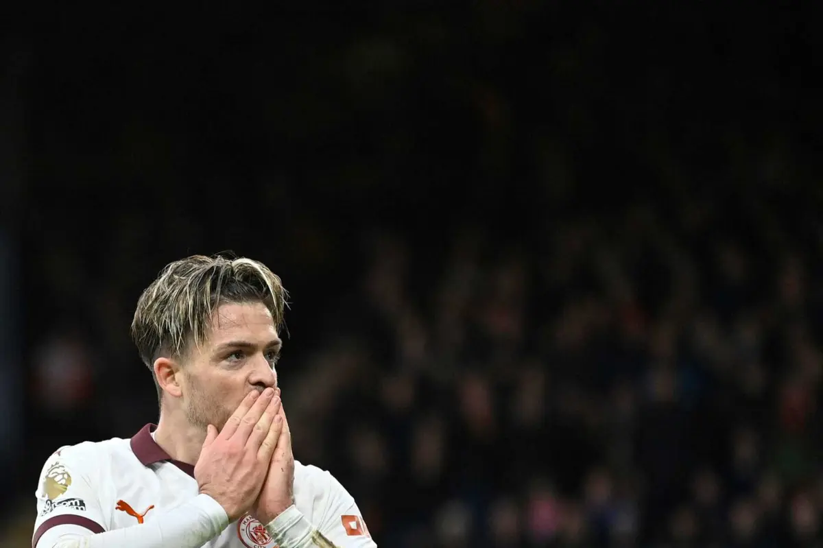 Jack Grealish, jogador do Manchester City (Créditos: JUSTIN TALLIS / AFP)