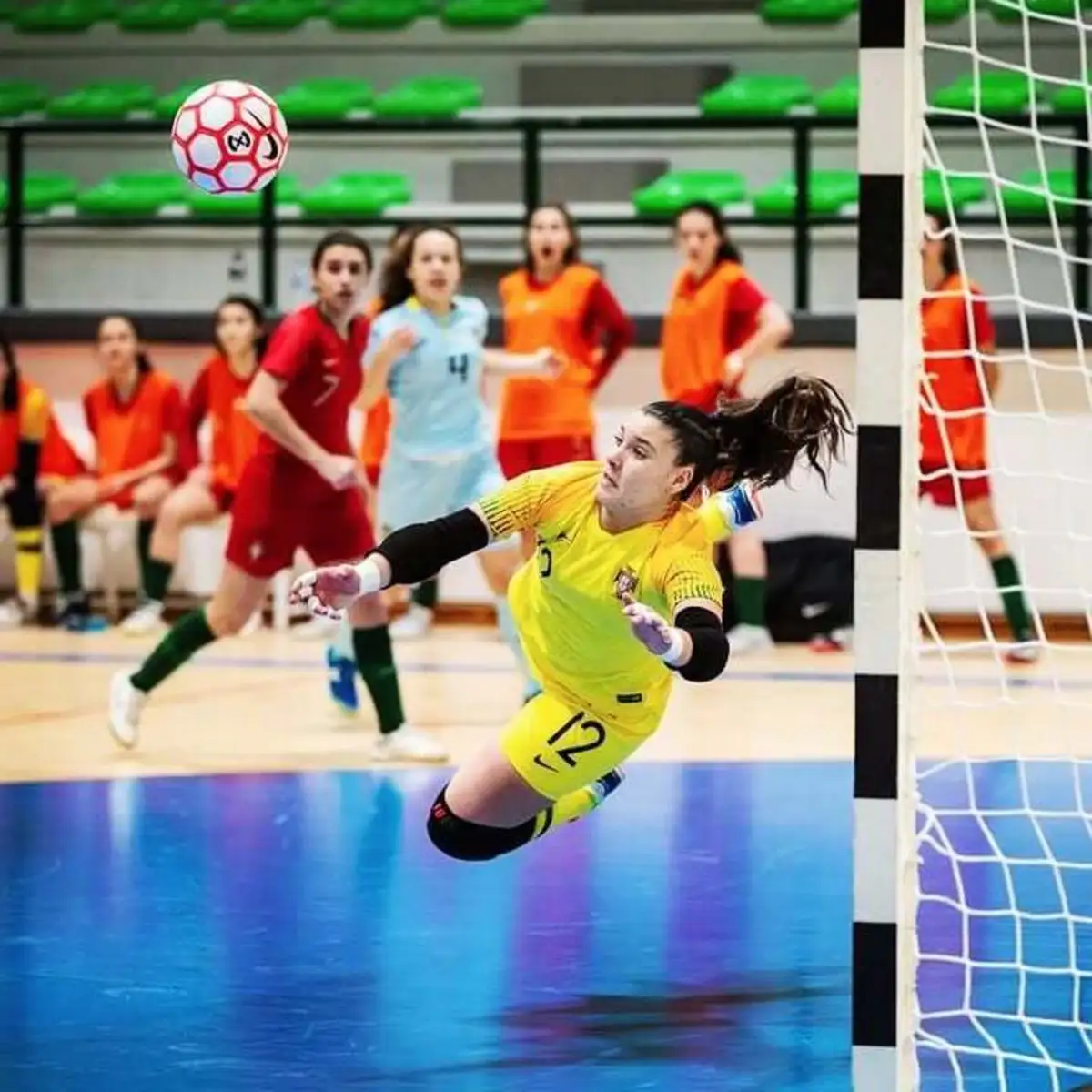 Alexandra Melo, guarda-redes da seleção feminina de futsal