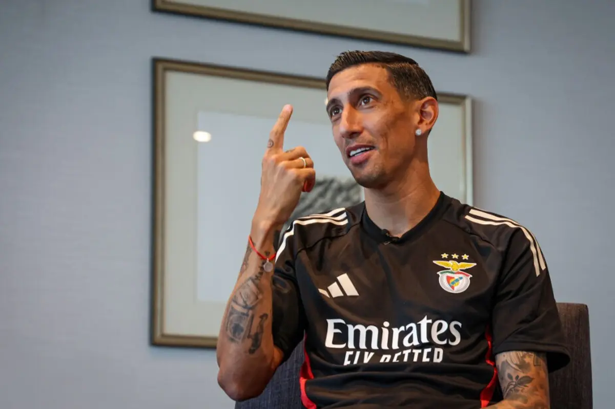 Di María (créditos: Benfica)