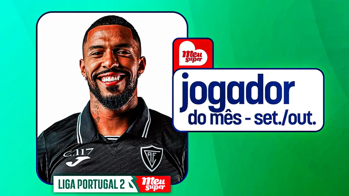 Imagem de contexto do artigo Clóvis junta distinção de melhor jogador à de melhor avançado da II Liga