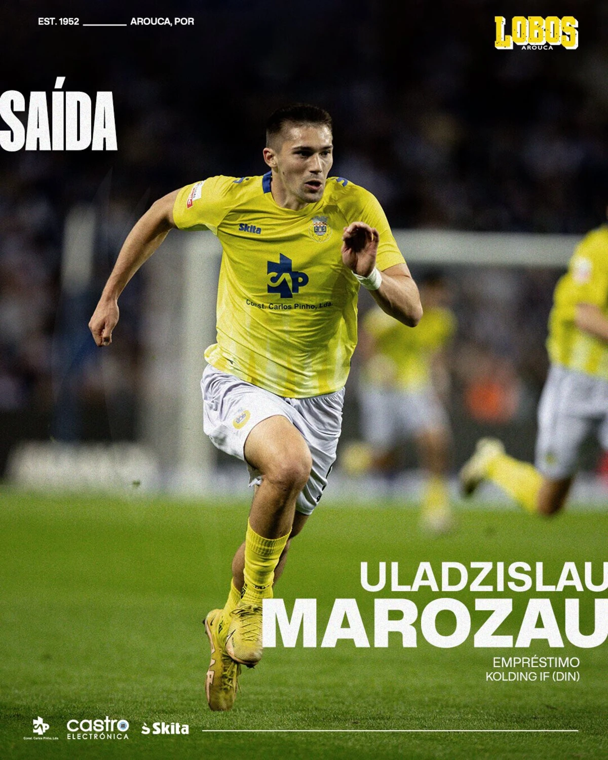 Marozau deixa futebol português dois anos depois de chegar a Arouca