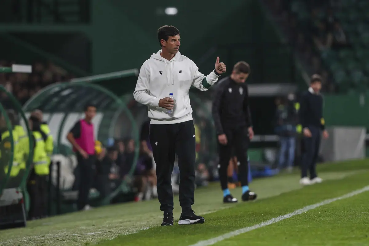 Imagem de contexto do artigo Tiago Teixeira: "Plantel do Sporting é desequilibrado em algumas posições"