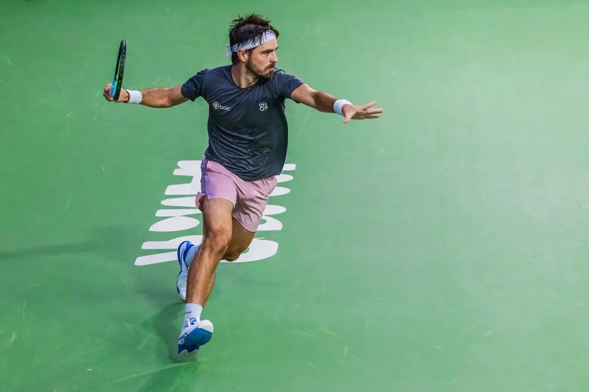 Gastão Elias (Créditos: Federação Portuguesa de Ténis)