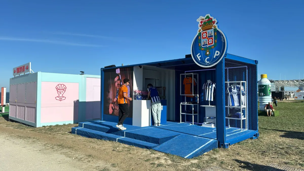 Imagem de contexto do artigo O stand do FC Porto na edição deste ano do festival "Rock In Rio"