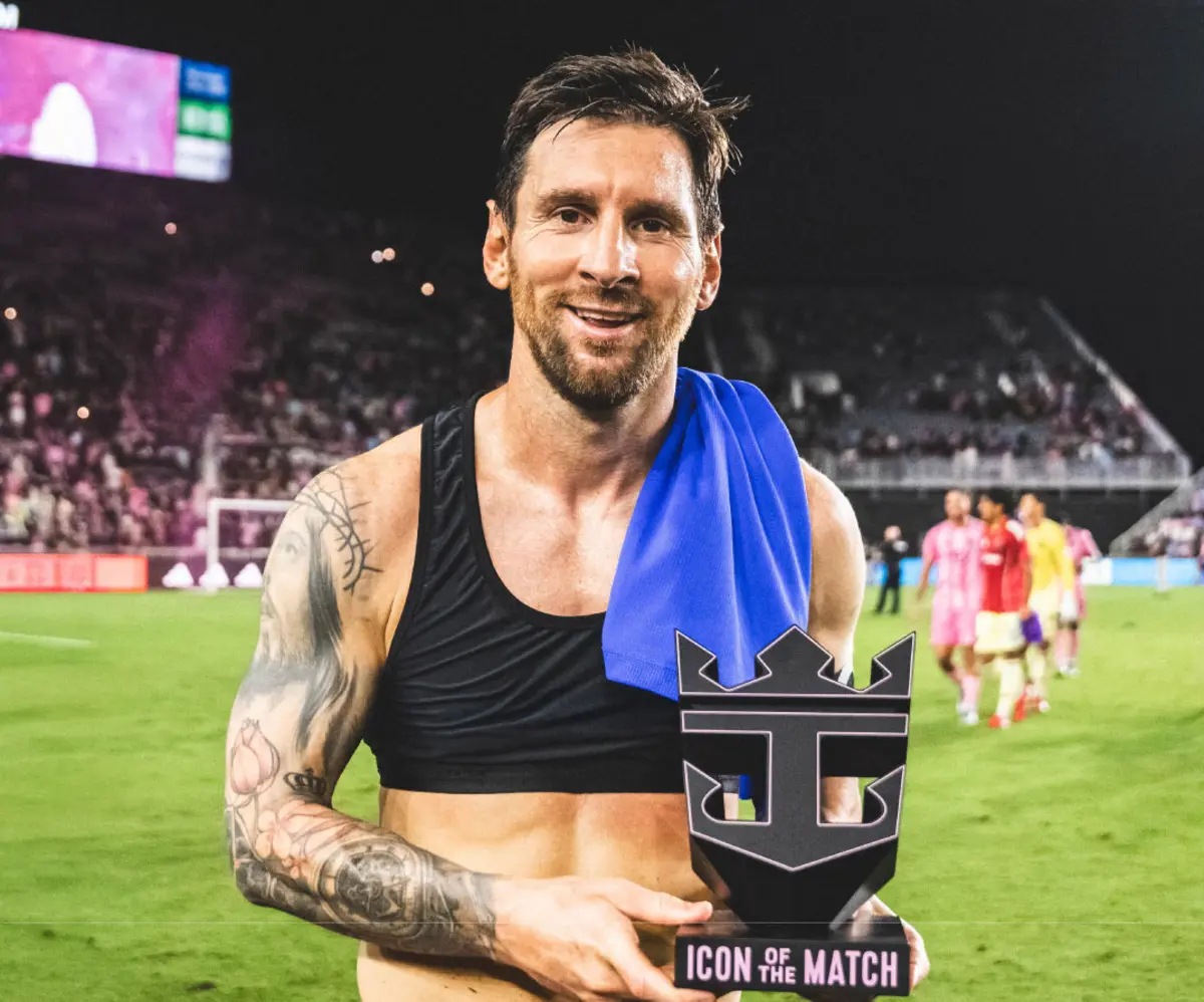 Imagem de contexto do artigo Messi marcou um e assistiu para outro na vitória do Inter Miami: veja os lances