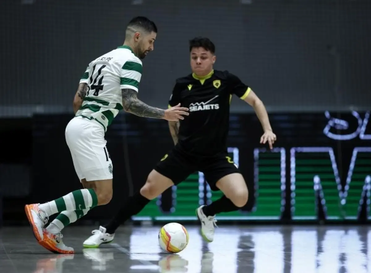 Imagem de contexto do artigo Sporting goleia e pode haver dérbi com Benfica nos "quartos" da Champions