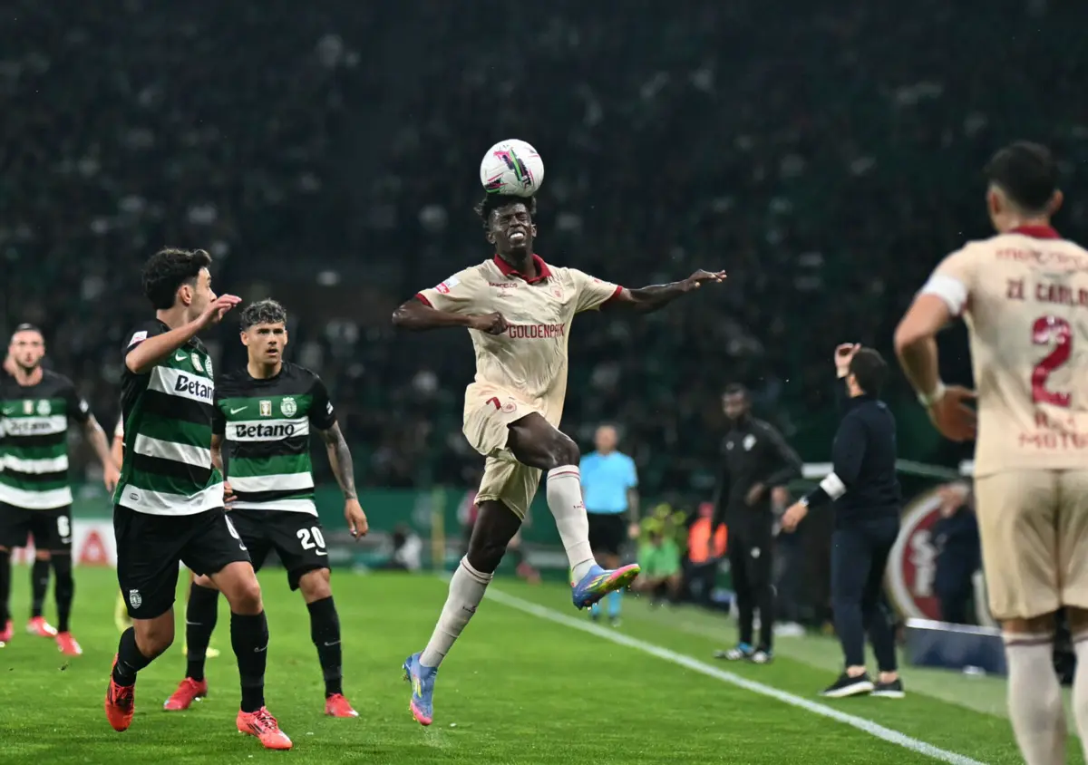 Félix Correia marcou aos três grandes esta época (créditos: AFP)