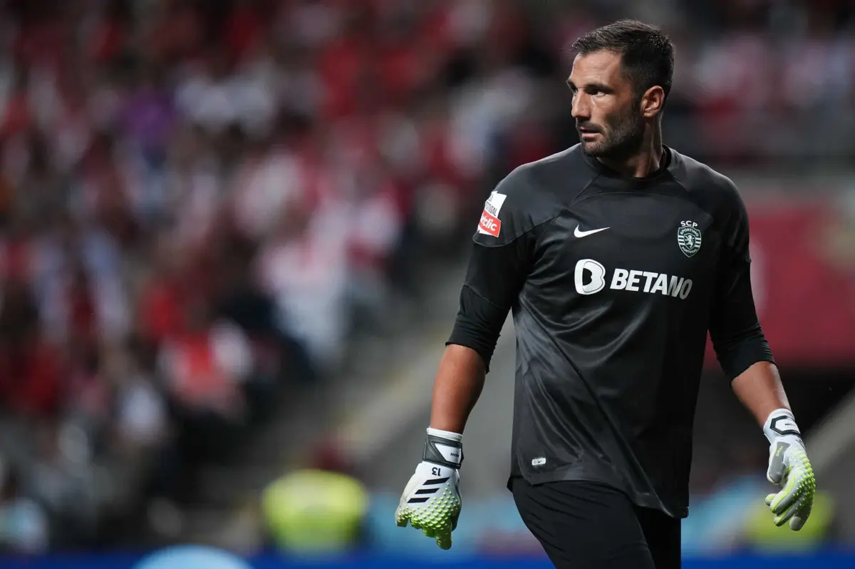 Adán, guarda-redes do Sporting