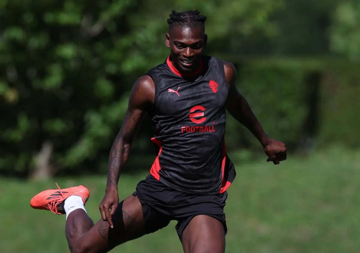 Imagem de contexto do artigo Rafael Leão assume que quer ser um líder no Milan