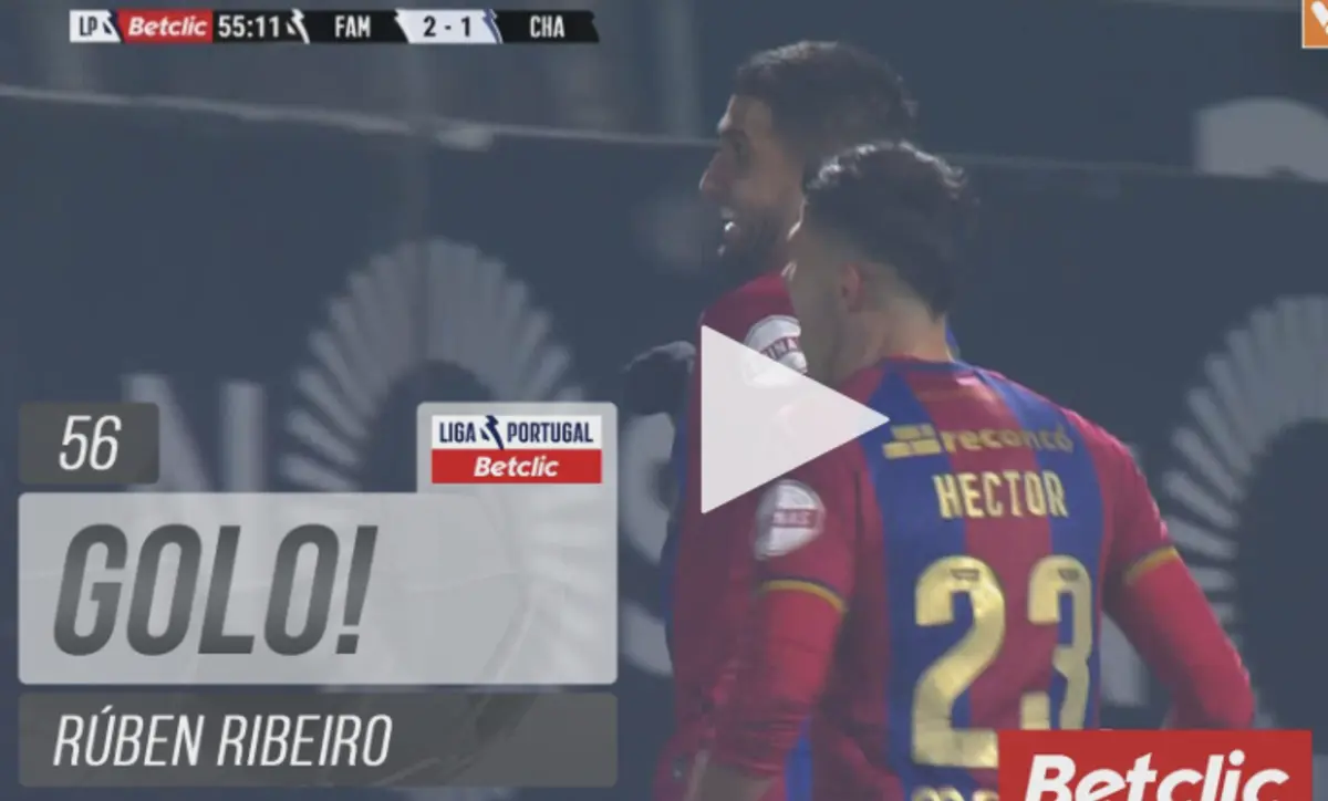 Imagem de contexto do artigo Famalicão-Chaves: de cabeça, Rúben Ribeiro restabelece a igualdade. Ora veja