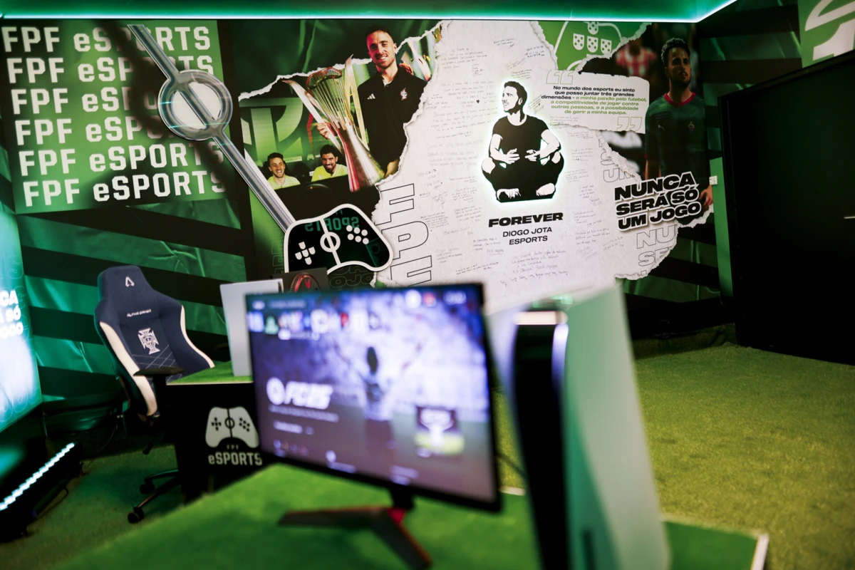 Imagem de contexto do artigo Nova homenagem na Cidade do Futebol: inaugurada a Arena Diogo Jota