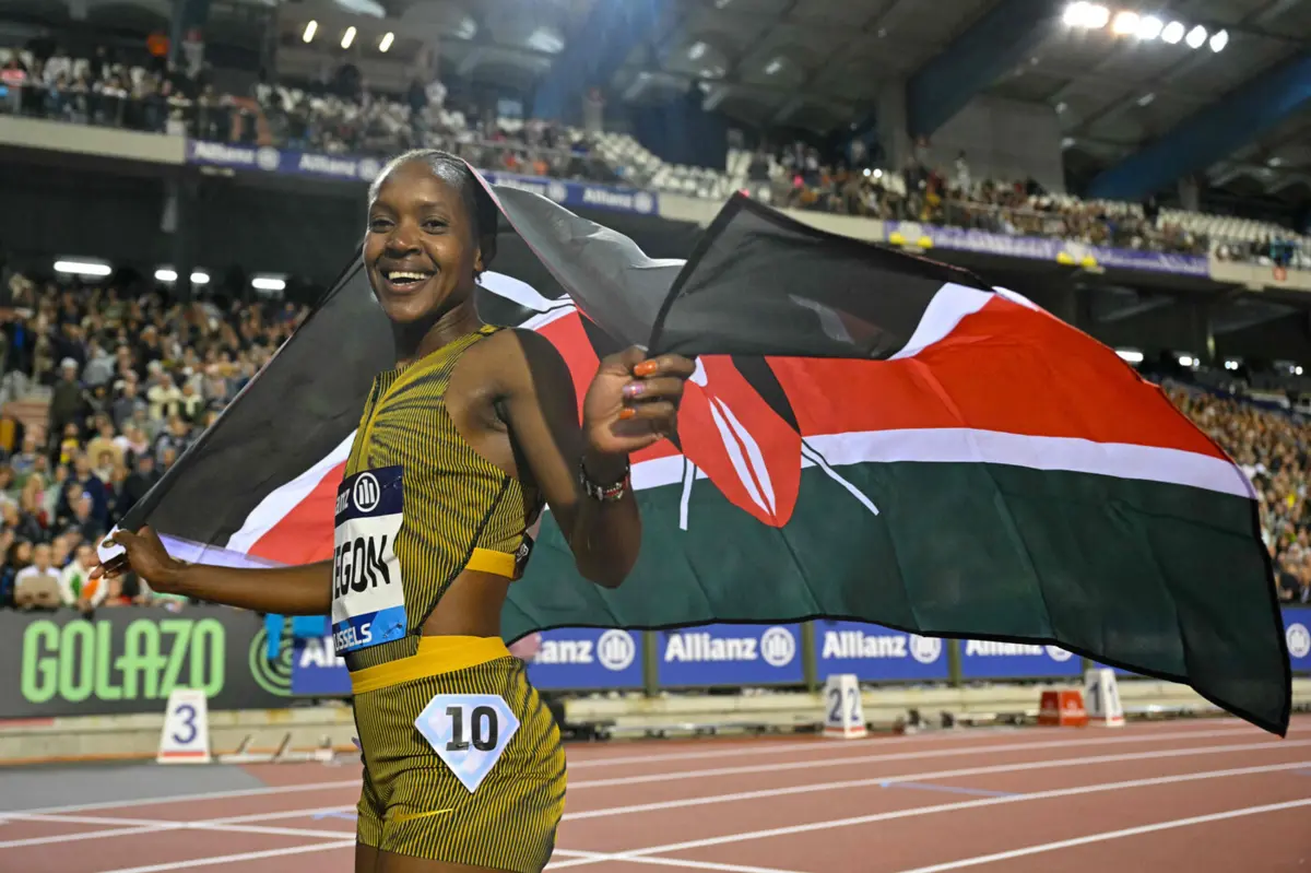 Faith Kipyegon (Créditos: AFP)