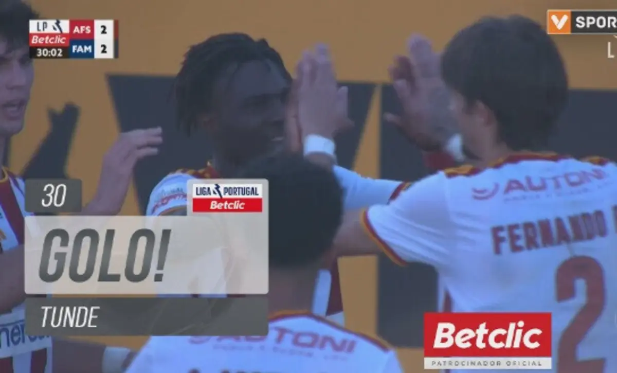 Imagem de contexto do artigo Aves SAD-Famalicão: o golo de Tunde que restabeleceu a igualdade