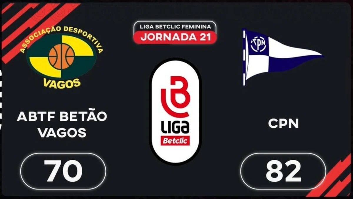 Imagem de contexto do artigo Liga Betclic Feminina: o resumo do Vagos-CPN