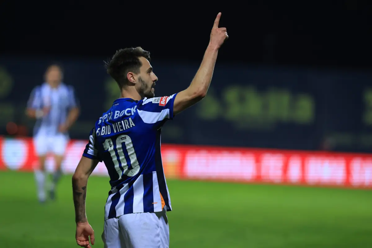 Fábio Vieira marcou na vitória em Arouca (Créditos: Lusa)