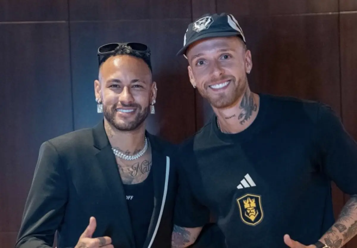 Neymar e João Pelegrini (créditos: reprodução/Instragram)