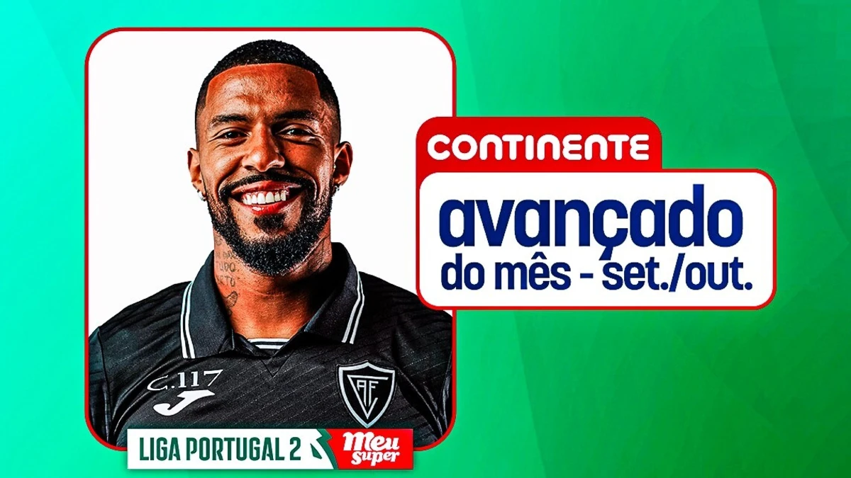 Imagem de contexto do artigo André Clóvis marcou seis golos e foi eleito o melhor avançado