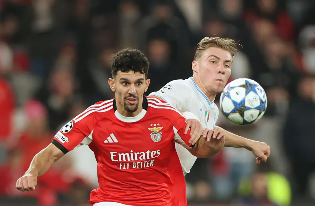 Tomãs Araújo foi titular na recente vitória (2-0) contra o Nápoles, para a Champions