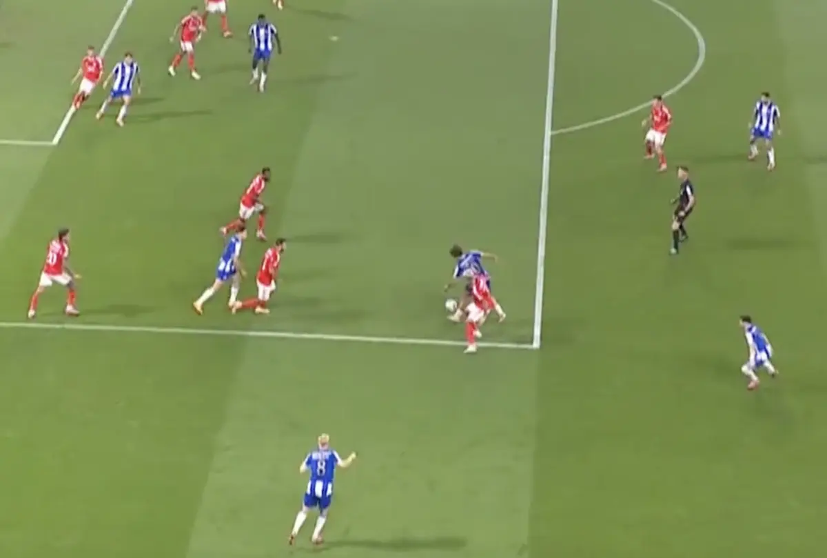 Imagem de contexto do artigo Tribunal O JOGO | Ficou grande penalidade por assinalar sobre Gabri Veiga?