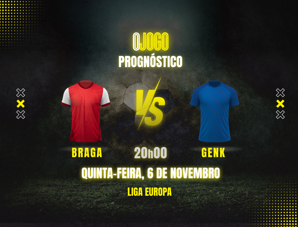 Imagem de contexto do artigo Prognóstico Braga vs Genk: Dicas e Odds para a Liga Europa