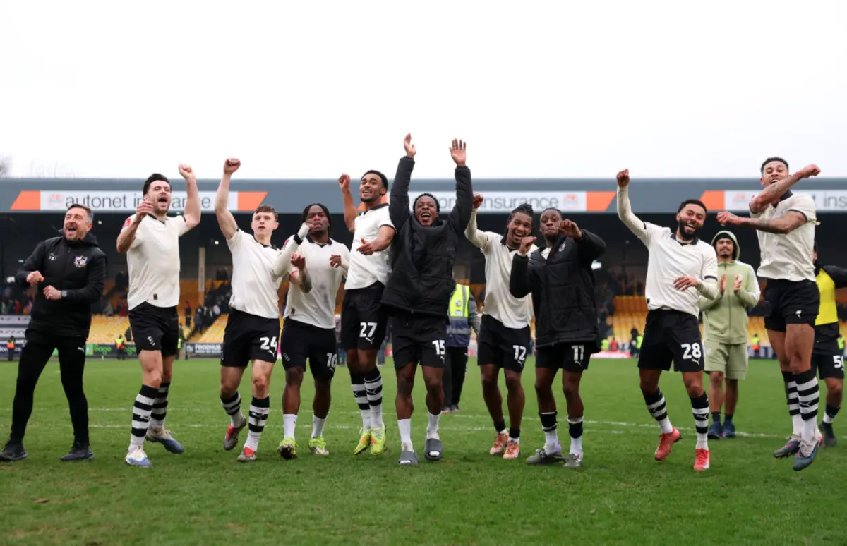 A festa do Port Vale