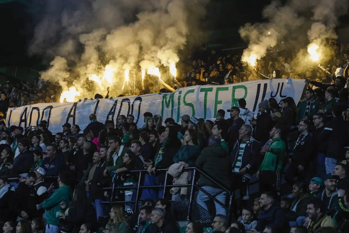 Adeptos do Sporting (créditos: Pedro Rocha)