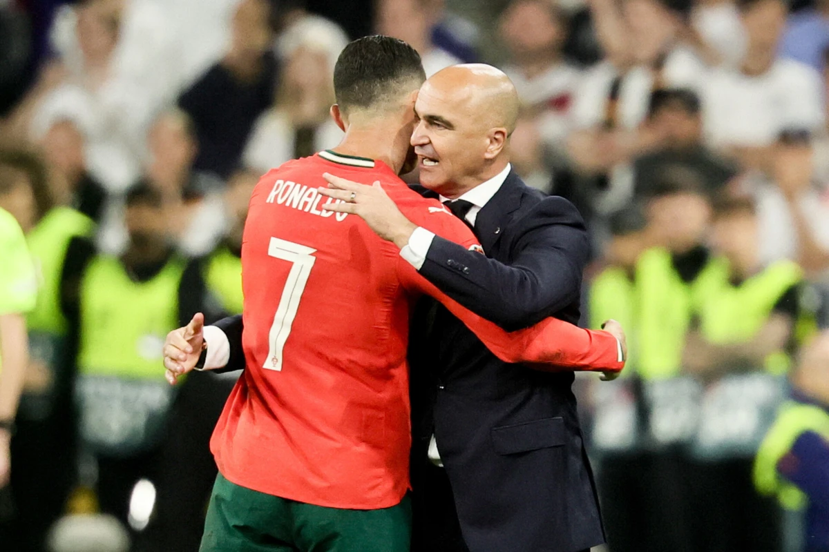 Roberto Martínez conta com Ronaldo para vencer a Liga das Nações (Créditos: EPA)