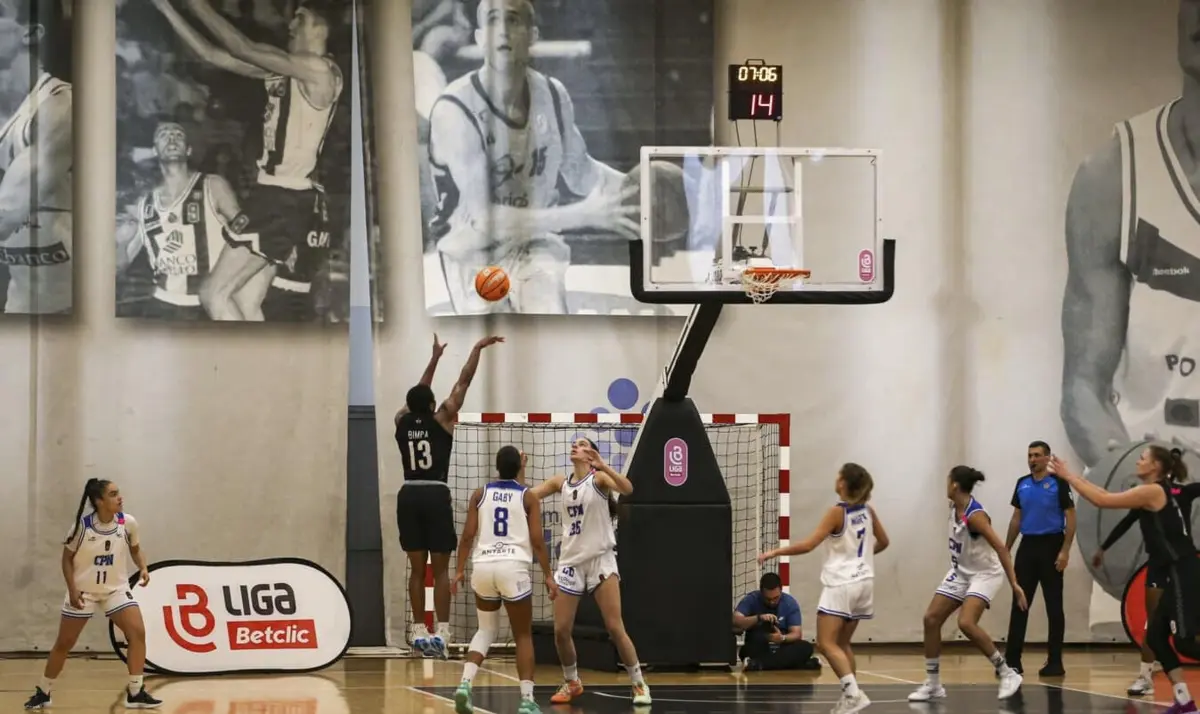 Imagem de contexto do artigo Liga Betclic Feminina: o resumo do Sanjoanense-CPN