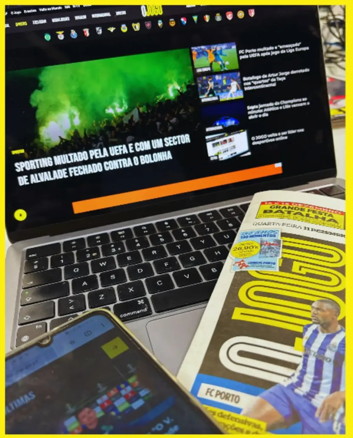 Imagem de contexto do artigo Assine O JOGO por 17,47 euros