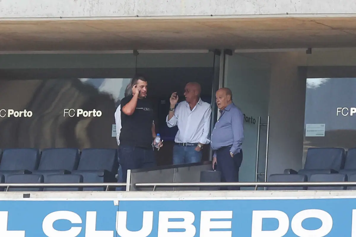 Pinto da Costa no Estádio do Dragão (créditos: Ivan Del Val/Global Imagens)