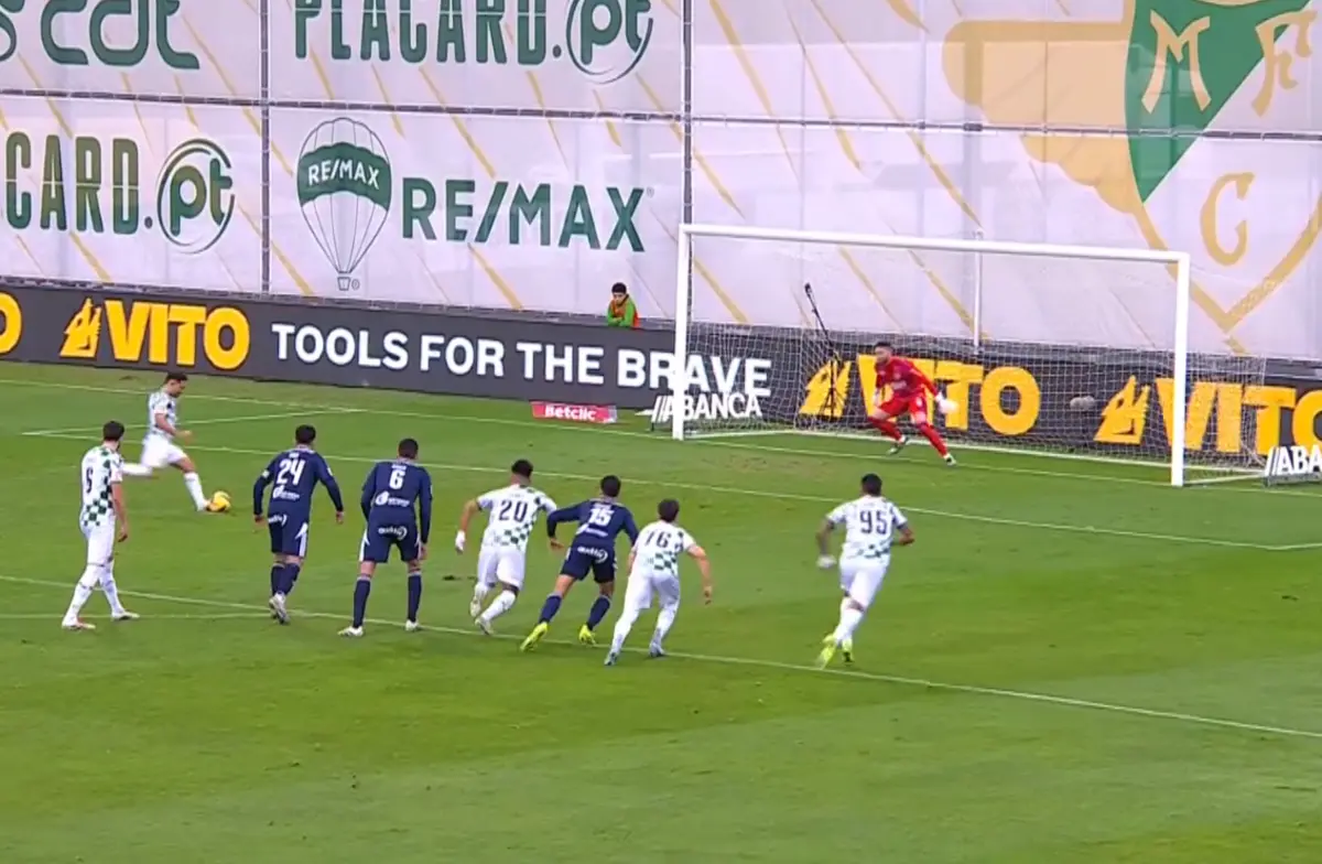 Imagem de contexto do artigo Moreirense em vantagem frente ao Aves SAD com penálti convertido por Alan