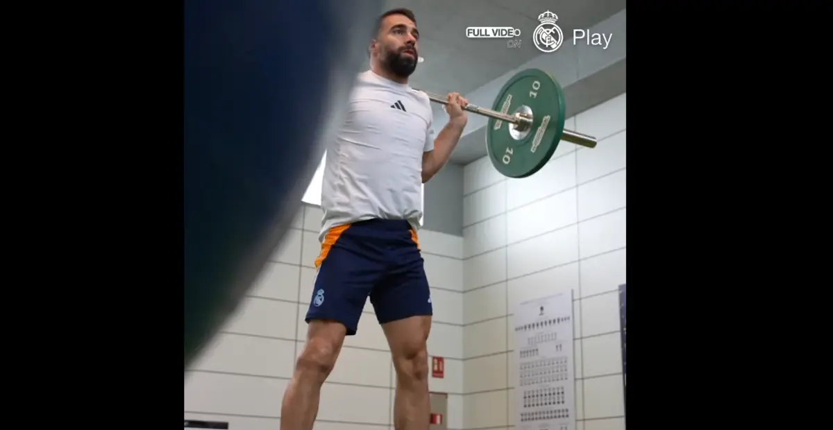Imagem de contexto do artigo Real Madrid mostra recuperação de Carvajal e a perna direita impressiona