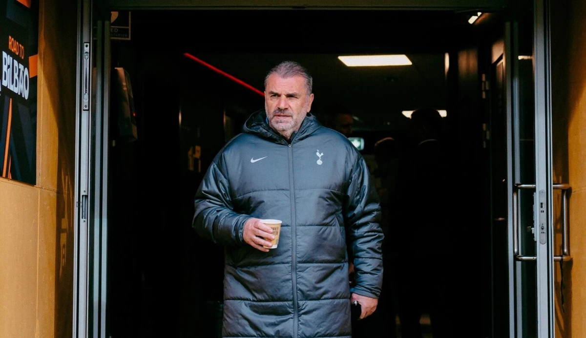 Ange Postecoglou no estádio do Bodo/Glimt (créditos: Tottenham)