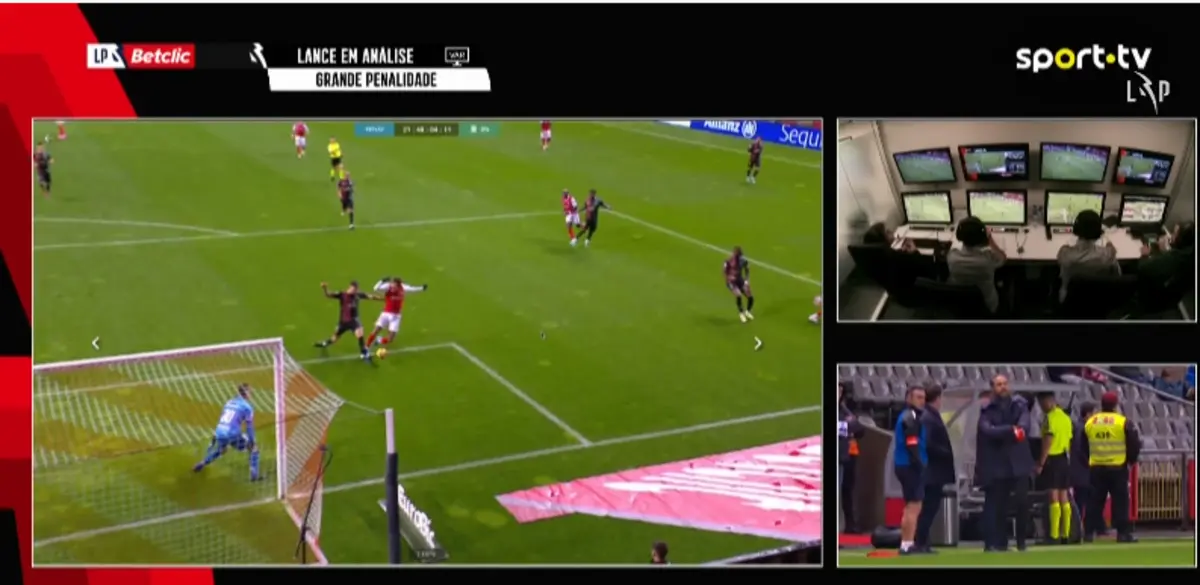 Imagem de contexto do artigo VAR, penálti e o golo que isola Banza no topo dos melhores marcadores