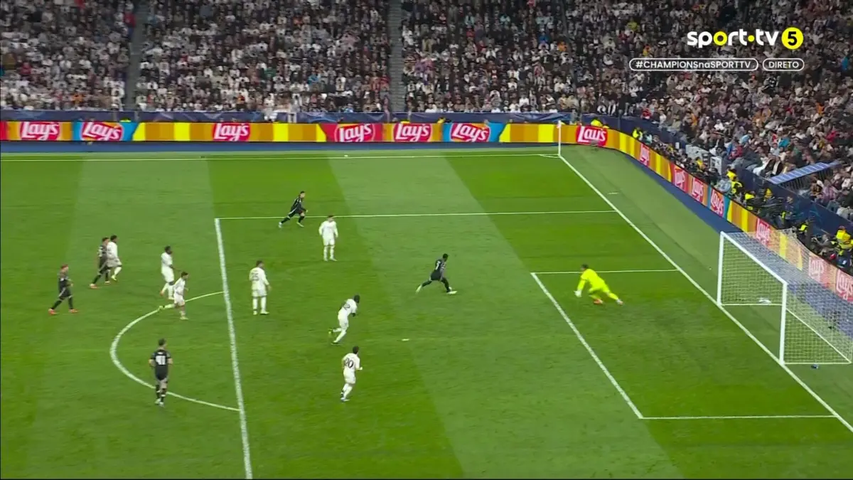 Imagem de contexto do artigo Real-Arsenal: Saka coloca ingleses (ainda mais) em vantagem, mas Vinícius restabelece a diferença