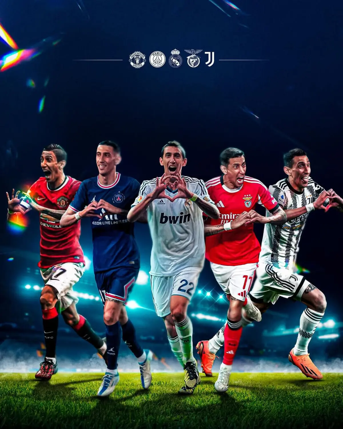 Imagem de contexto do artigo Di María despede-se do futebol europeu: "Experiências inesquecíveis"