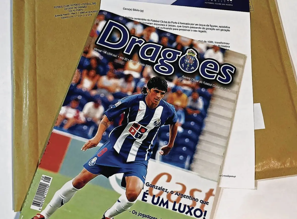 Imagem de contexto do artigo Revista "especial" surpreende sócios do FC Porto