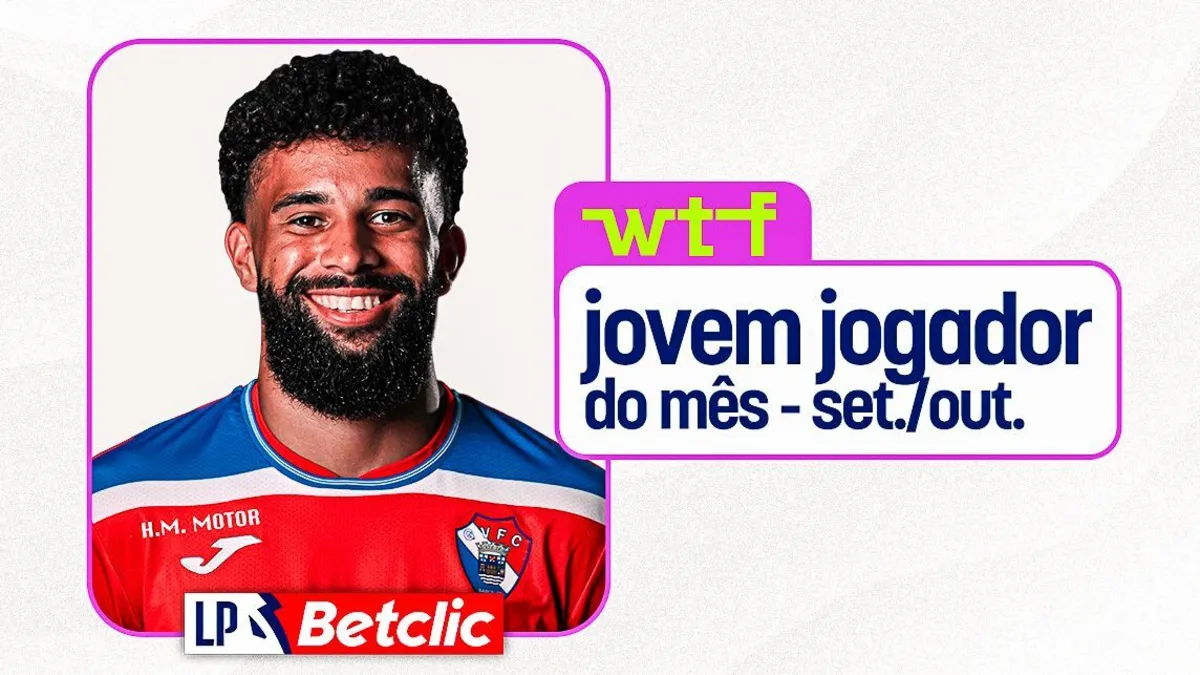 Imagem de contexto do artigo Pablo novamente premiado: é o Jovem do Mês da I Liga