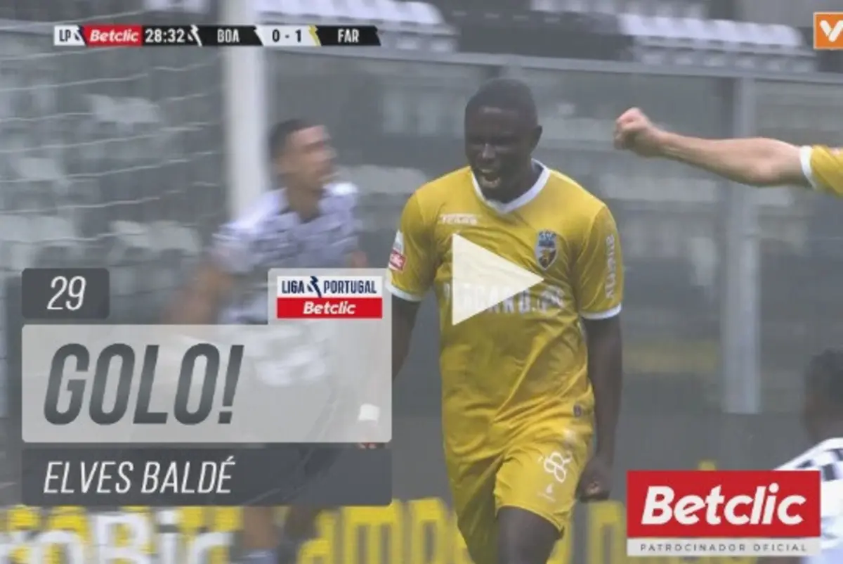 Imagem de contexto do artigo Elves Baldé aproveita desentendimento e abre assim o marcador do Boavista-Farense
