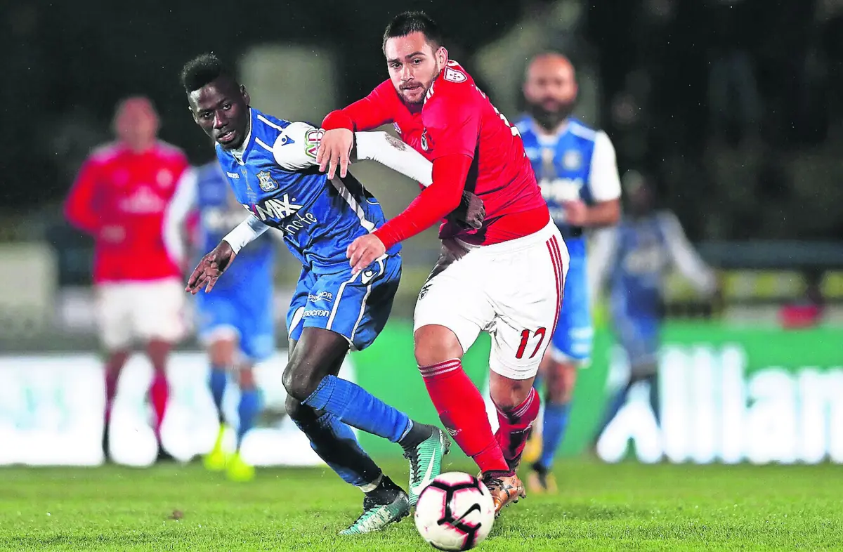 Zack no Montalegre-Benfica (