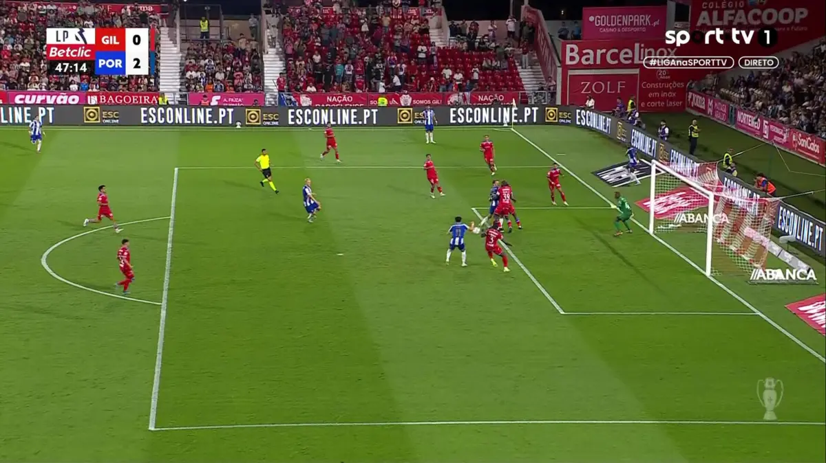 Imagem de contexto do artigo Zaidu assiste e Pepê aumenta vantagem do FC Porto frente ao Gil Vicente. Ora veja