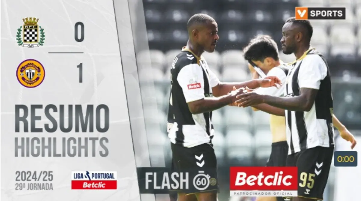 Imagem de contexto do artigo O triunfo do Nacional em casa do Boavista num minuto: eis o resumo