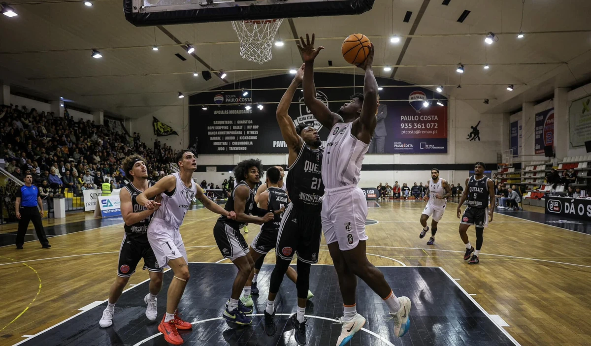 Imagem de contexto do artigo Liga Betclic Masculina: o resumo do CA Queluz-V. Guimarães