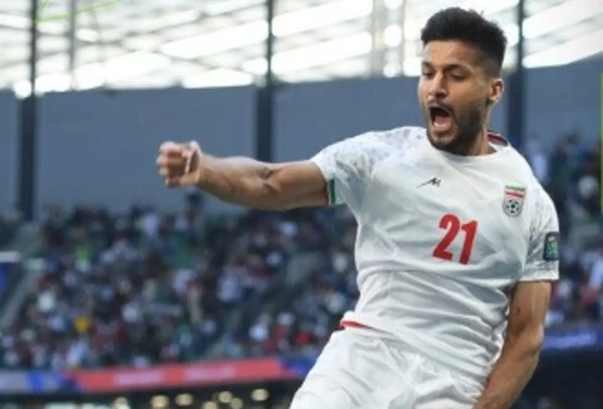Mohebi (créditos: Asian Cup/Reprodução)