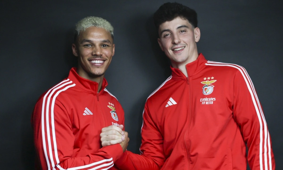 Alexander Bah e Manu Silva